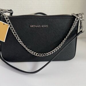 Michael Kors Black Chain Shoulder Bag